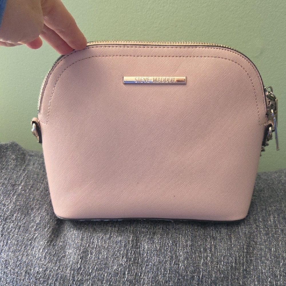 Steve Madden Pale Pink Dome Crossbody Bag